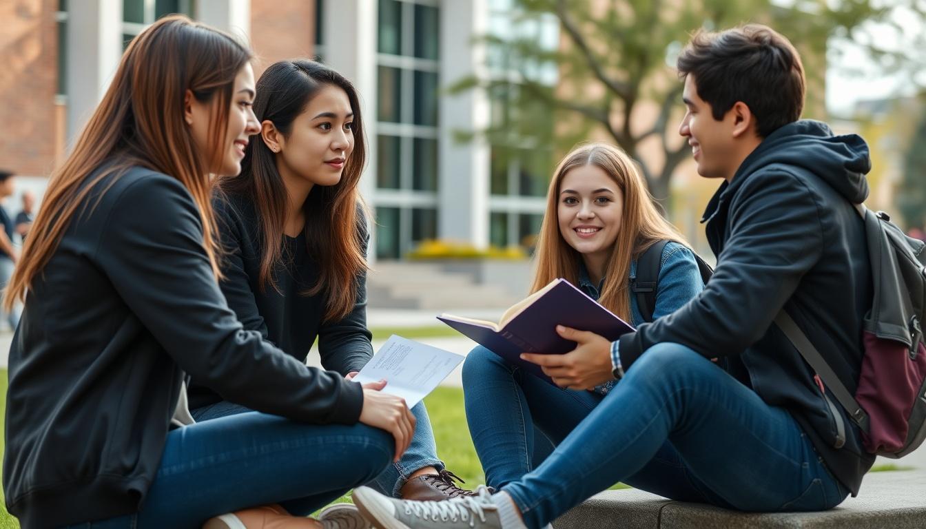 Campus life and scholarly atmosphere in Rome